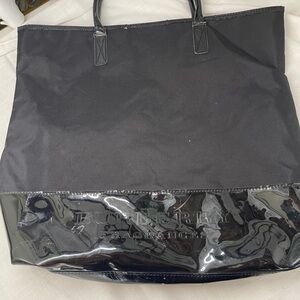 Burberry Black Glossy Tote